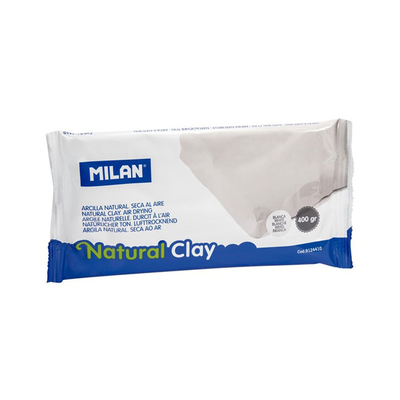 Air-dry natural clay white  - milan, , medium