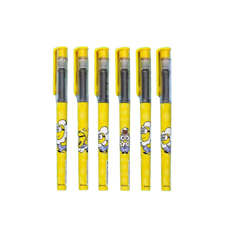 Στυλό minions με λεπτή μύτη - μαύρο μελάνι, , medium image number null