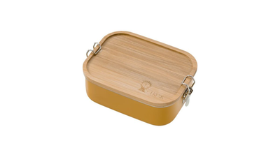 Amber gold lion lunch box