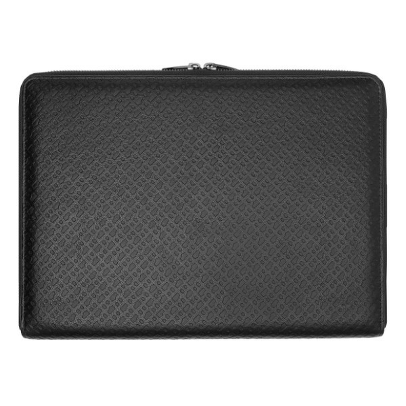 Boss conference folder zip a4 monogram zipped black, , medium image number null