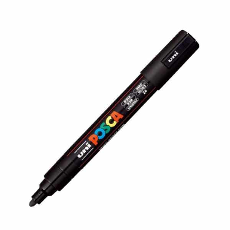 Product image: Posca paint marker medium black pc-5m, , medium-null