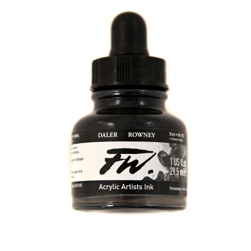 Daler rowney fw ink 29.5 ml black-null