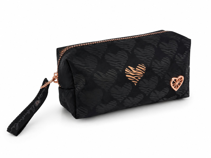 Misslemonade pencil case love black-null