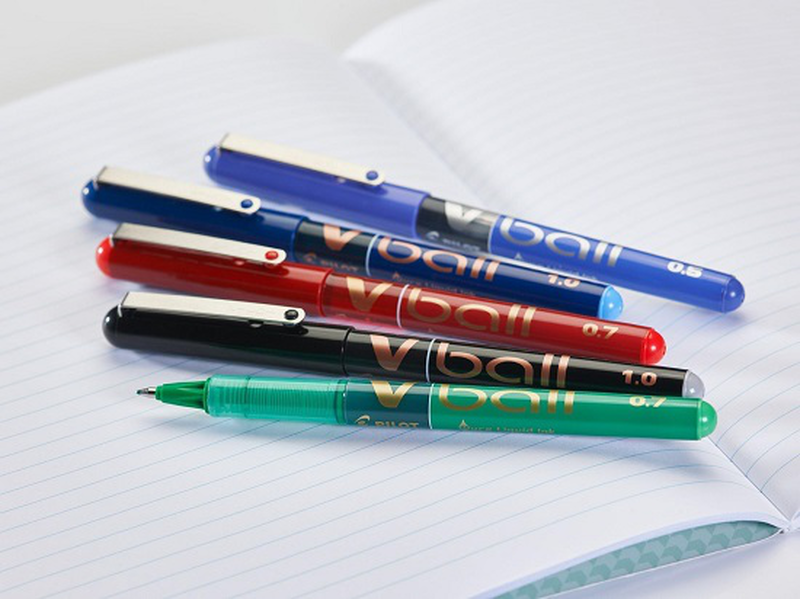 Product image: Pilot v ball pen 0.5mm pink, , medium-null