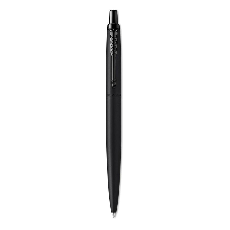Parker jotter xl monochrome matte black ballpen and black pouch, , medium-null