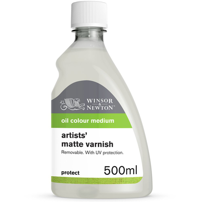 W&n oil additive matt varnish 500ml 884955014134 [dhi] winsor & newton, , medium