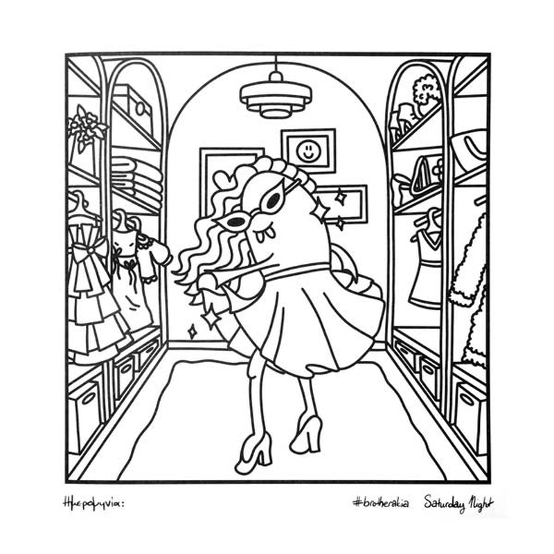 Product image: Brotherakia - coloring book μικρή ολλανδέζα, , medium-null