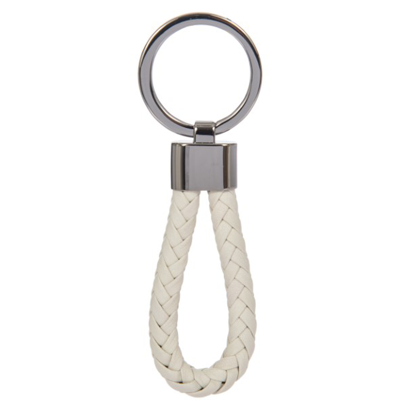 Product image: Porsche design keyring leather cord white, , medium-null