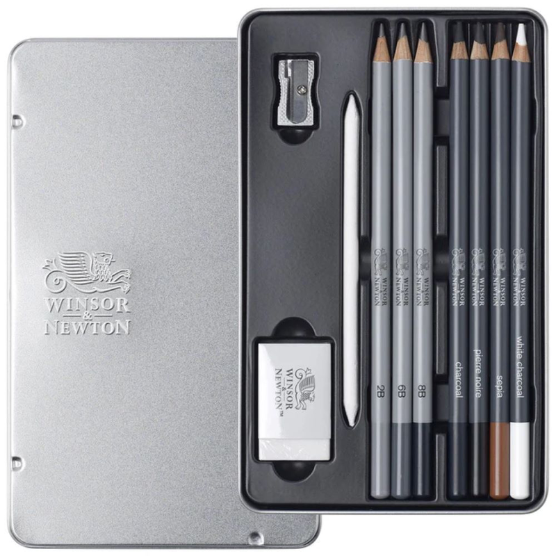 W&n sketching pencil set x10, , medium-null