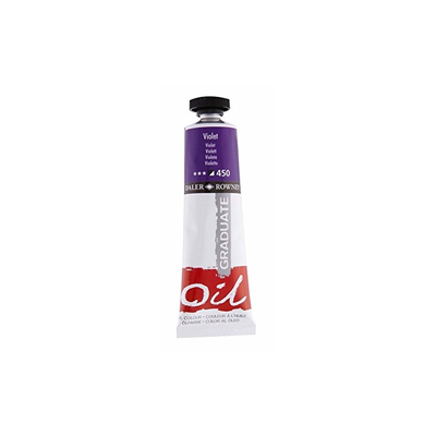 Daler rowney graduate oil painting 38ml violet, Violetτι, medium