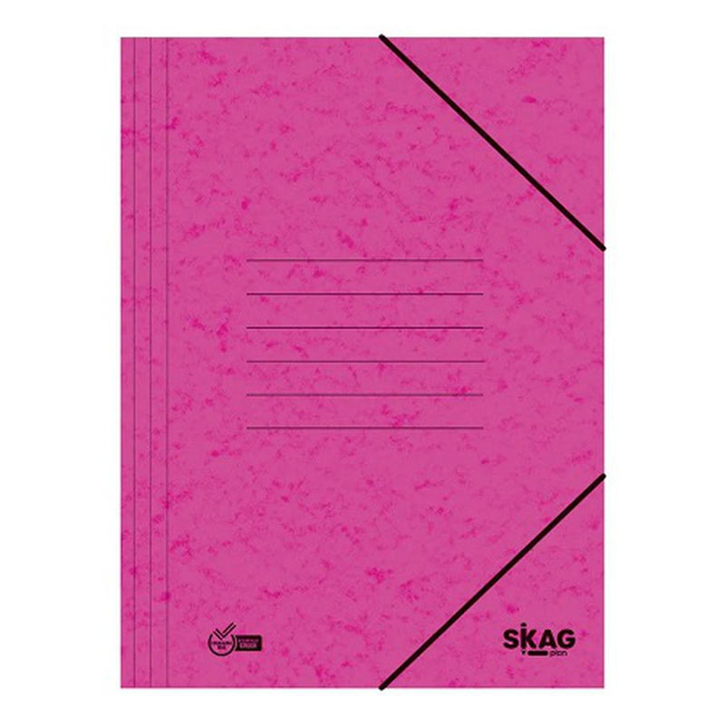 Skag pressboard portofolio 25x35cm fuscia, , medium-null