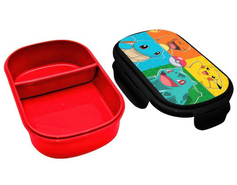 Product image: Pokémon lunch box and cutlery-null