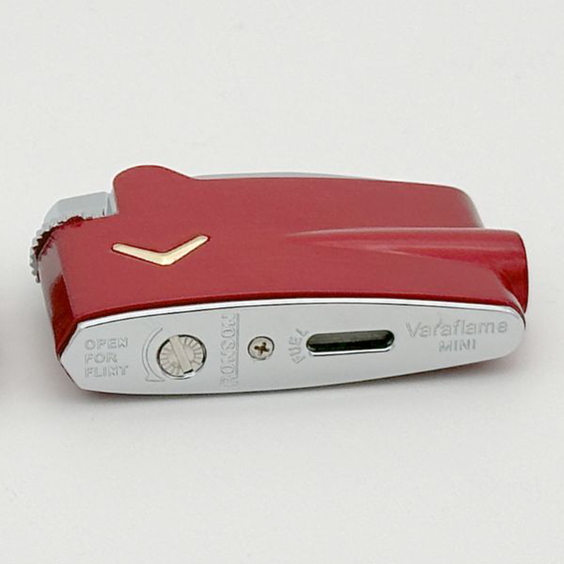 Ronson premier varaflame red lighter, , medium image number null
