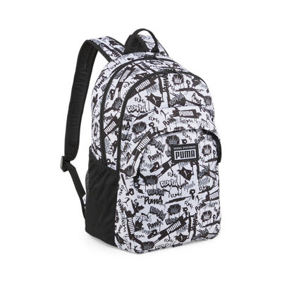 Puma academy backpack 079133-25, White, medium