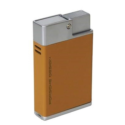 Porsche design lighter p'3631 double jet with cutter brown