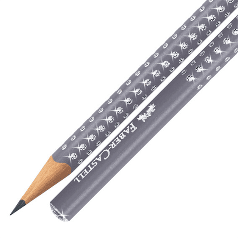 Faber castell sparkle pencil dapple grey, , medium-null