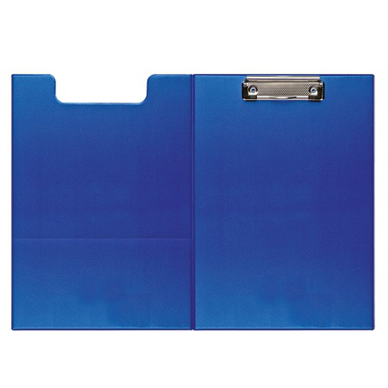Bindermax clipboard a4 with cover blue, , medium-null