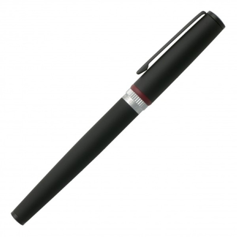 Hugo Boss rollerball pen gear black, , medium-null