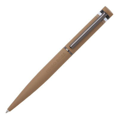 Hugo Boss ballpoint pen loop camel iconic