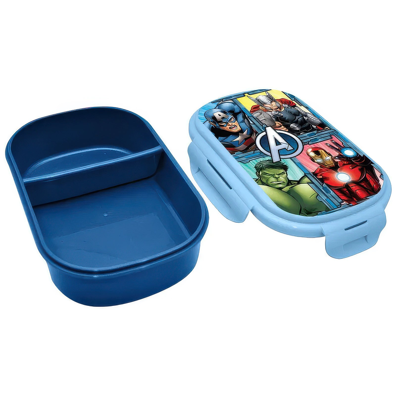 Marvel avengers lunch box with cutlery, , medium-null