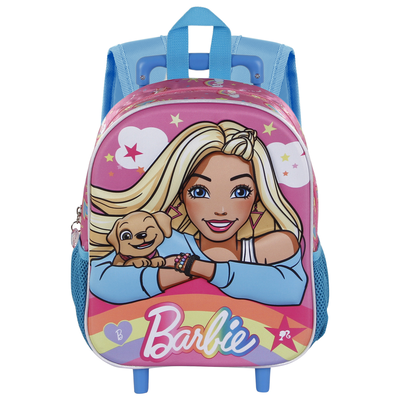 BARBIE JUNIOR TROLLEY Rainbow, Pink, medium