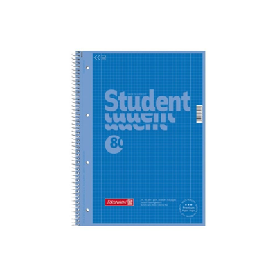 Brunnen refill pad a4 squared azure, , medium