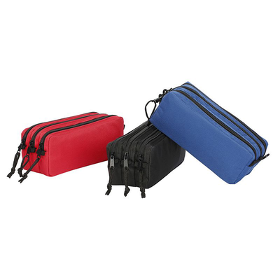 Viquel trizip pencil case ass. Black, , medium