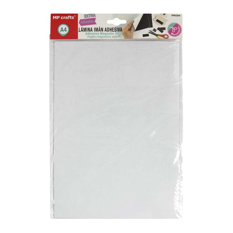 Magnetic sheet self adhesive a4, , medium-null