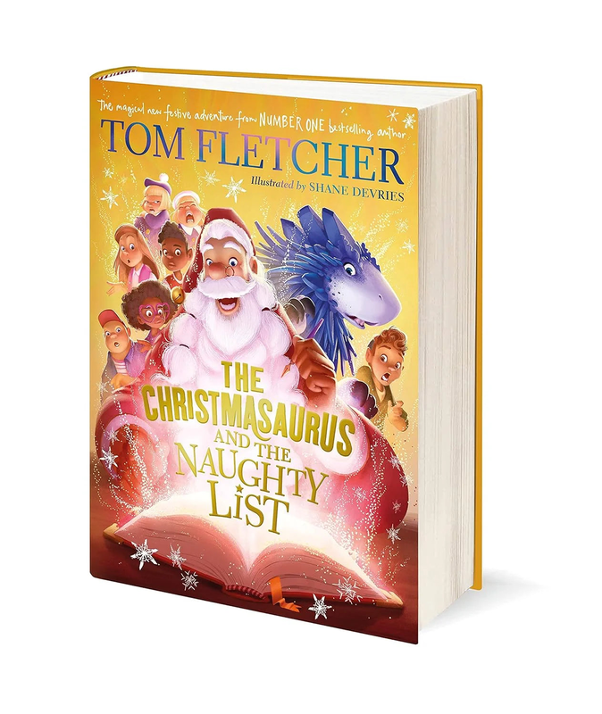 The christmasaurus and the naughty list - hardback book-null