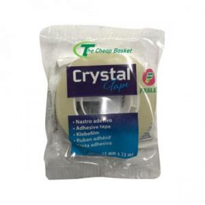 Fralex crystal tape 25mm x 66mt - clr, , medium