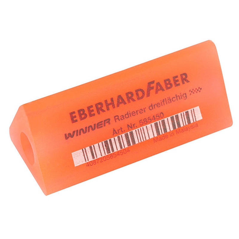 Eberhardfaber rubber eraser triangular winner-null