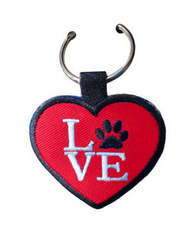 Product image: Action lab paw heart red, , medium-null