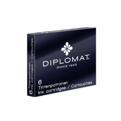 Diplomat cartridges black 6 pcs. Package, , medium