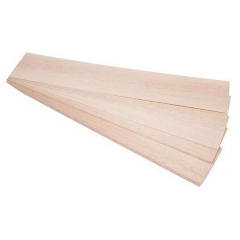 Balsa wood 5.0mm 10x100cm, , medium-null