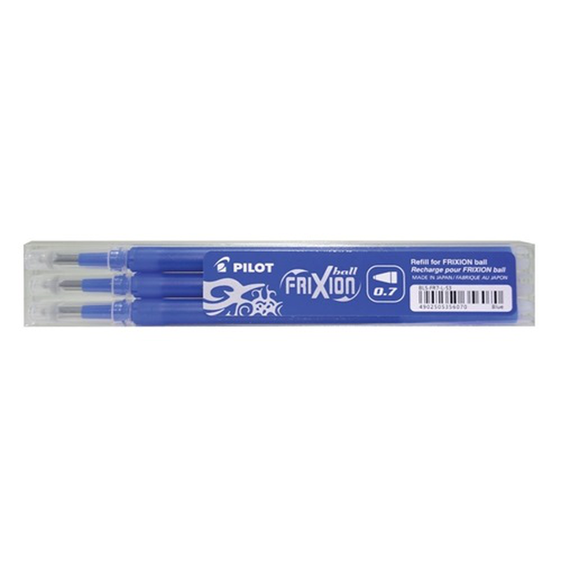 Pilot refill for frixion ball 0.7mm blue 3pcs set, , medium-null