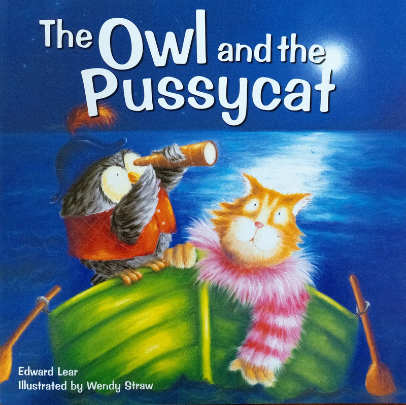 The owl and the pussycat paperback book, , medium-null