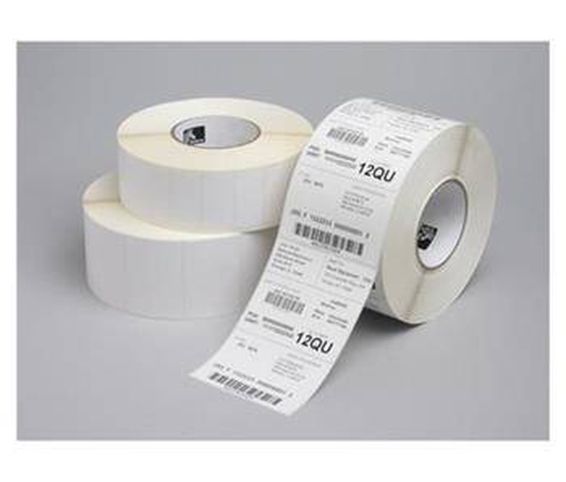 Zebra z-perform 1000d direct thermal labels 76x51mm 19mm core black mark 187 labels box of 16 rolls mobile printers, , medium-null