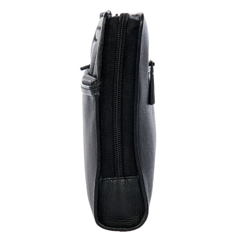 Porsche design roadster leather evo clutch bag with front pocket&nbsp;, , medium-null