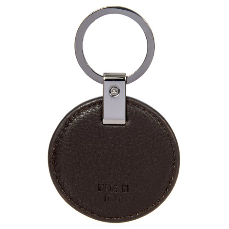 Porsche design keyring circle dark brown, , medium-null