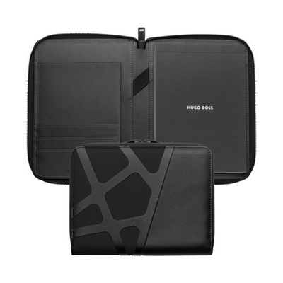 Hugo Boss conference folder zip a5 craft black, , medium