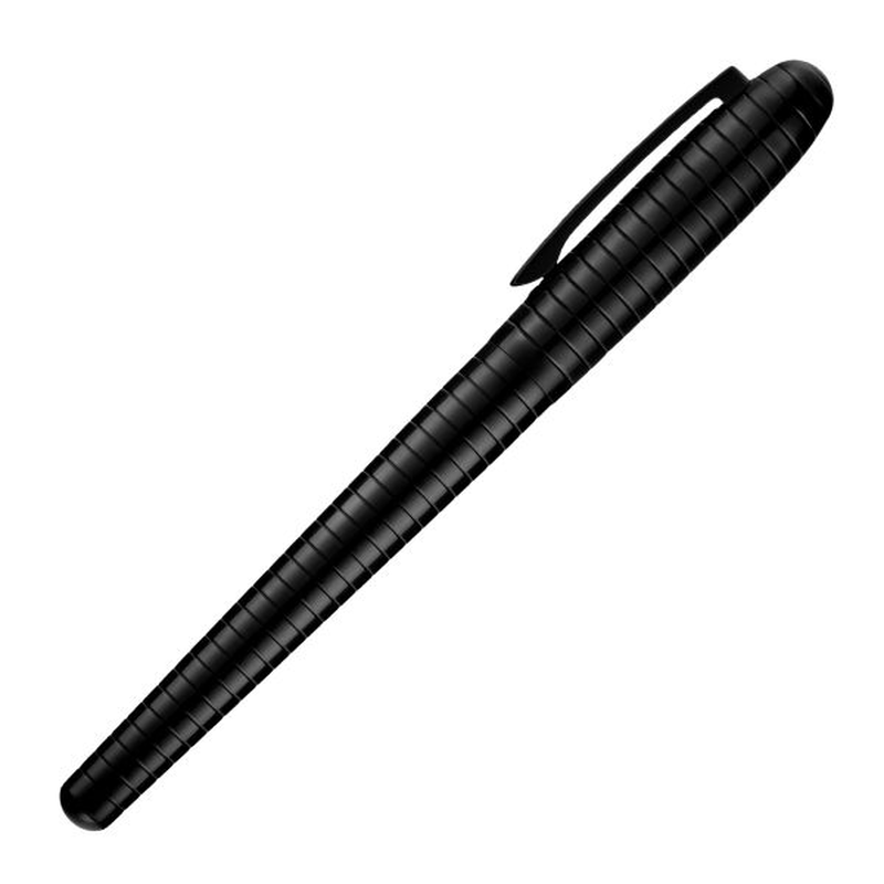 Hugo Boss rollerball pen contour soft bauhaus black, , medium-null