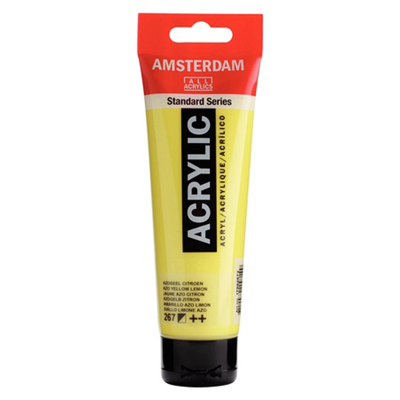 Amsterdam acrylic 120ml azo yellow lemon 267, , medium-null