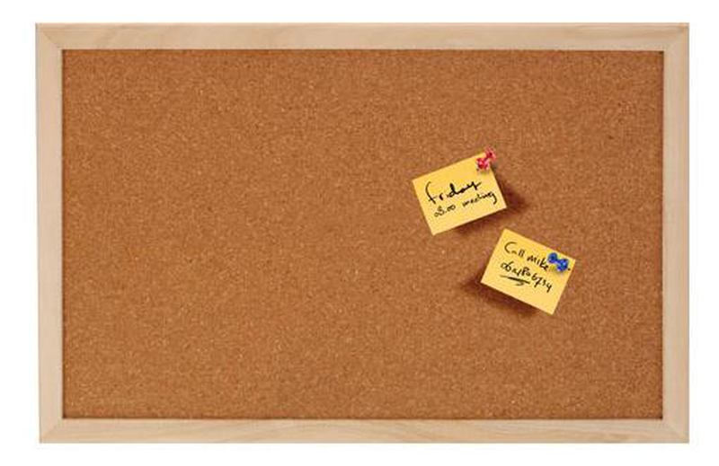 Cork board 8mm 60x45cm, , medium image number null