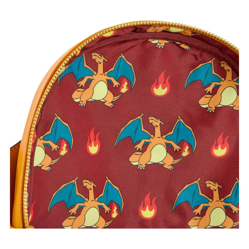 Pokemon by loungefly mini backpack charizard cosplay, , medium-null