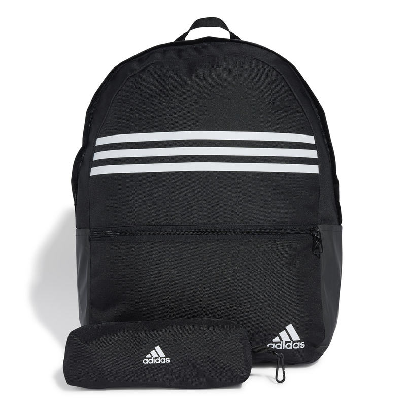 Adidas unisex classic horizontal 3-stripes backpack image number null