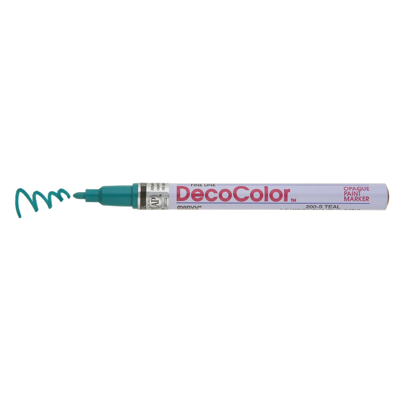 Product image: Decocolor paint marker fine - 200/73 teal, , medium-null