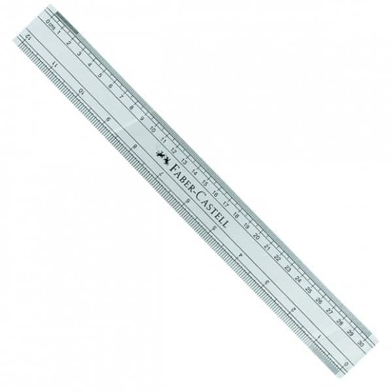 Product image: Faber castell 30cm / 12 inch ruler, , medium-null