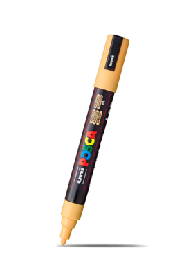 Posca uni medium paint marker apricot