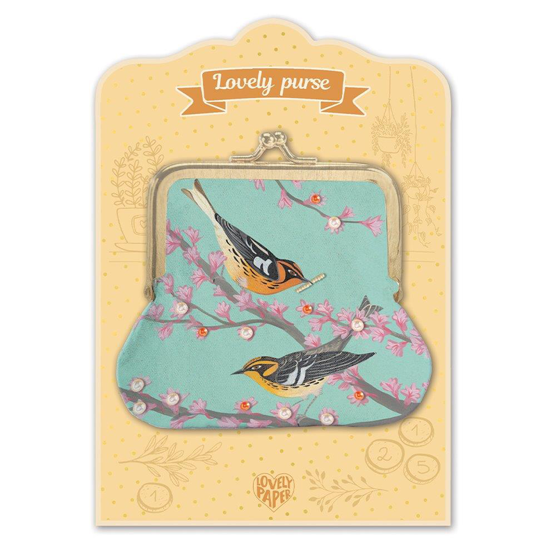 Djeco lp lovely purses birds - lovely purse, , medium-null