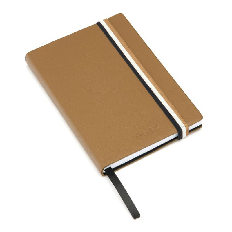 Boss notebook a6 iconic camel lined, , medium image number null